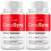 CircuSync Capsules Advanced Formula Blood Support for Health and Wellness Circu Sync 120 Capsules