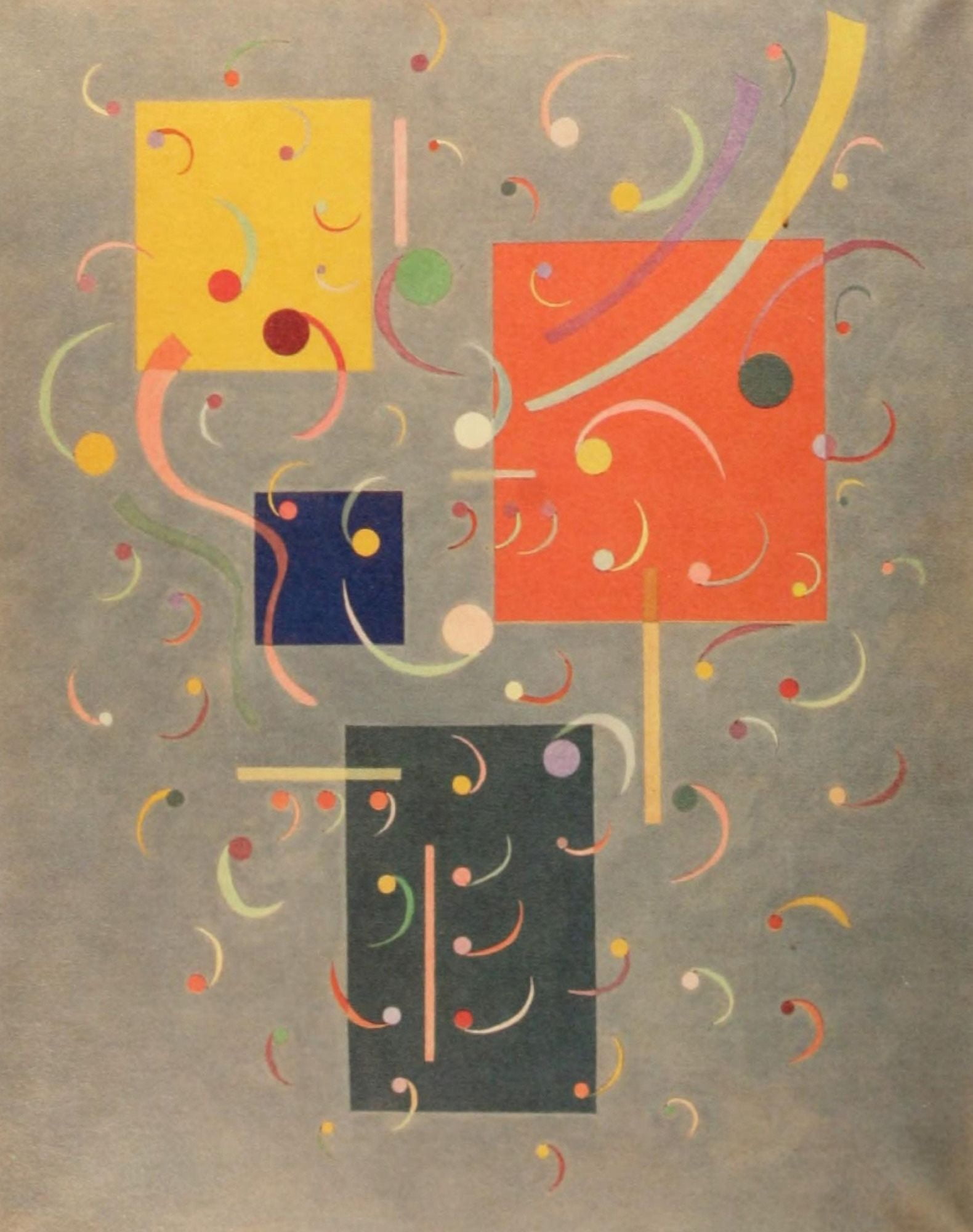 Circuit 1938 Canvas Art - Wassily Kandinsky (24 x 36)
