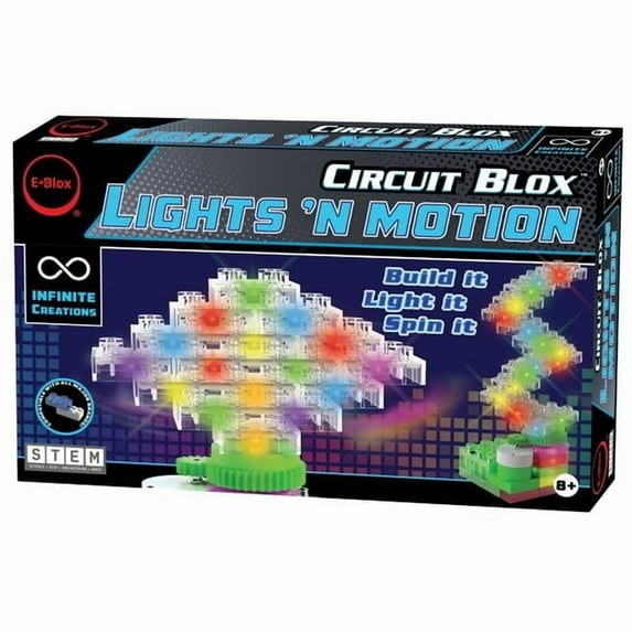 Circuit Blox Deluxe LED Lights N Motion Set