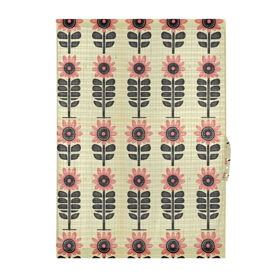 Circuit Board Blossoms Door Curtain Blackout Thermal Insulated Door Side Curtain Panels Privacy 25x40in