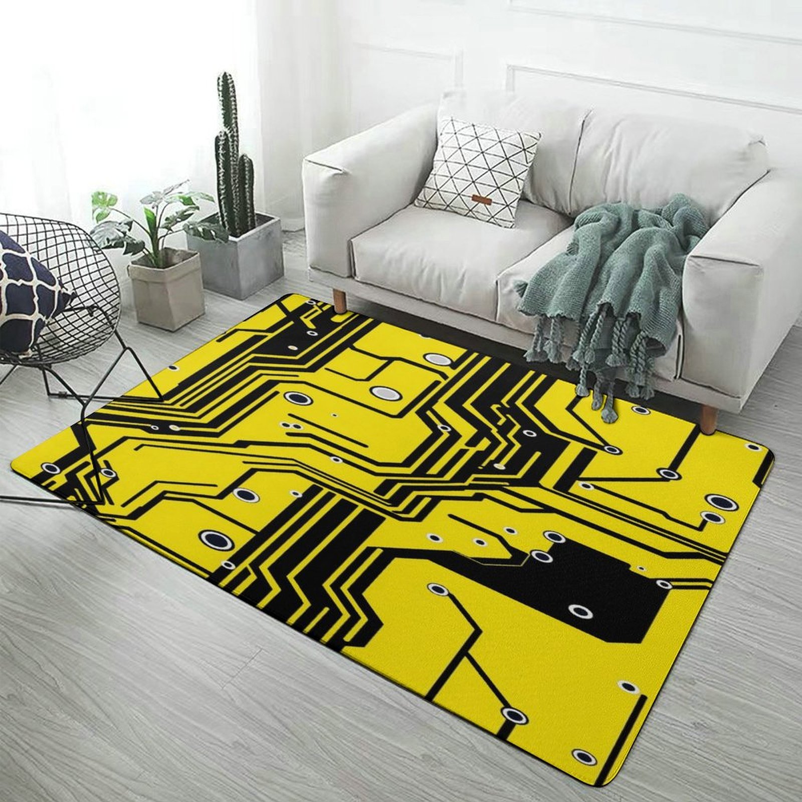 Pcb Rug Circuit Board Design Carpet Area Rug Room Living Room Bedroom Large Rug ...