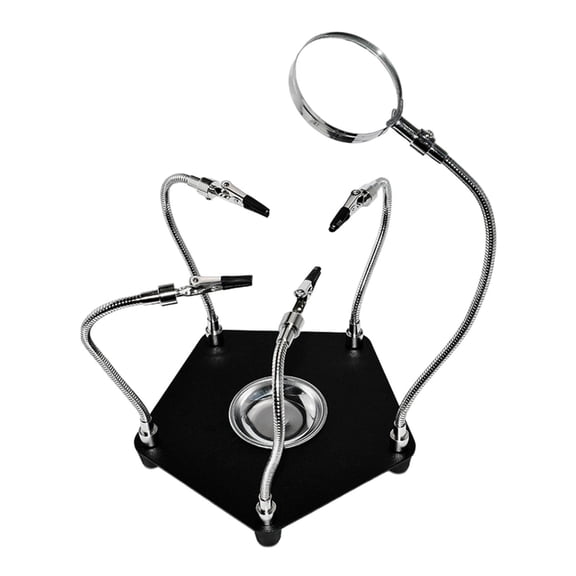 Circuit Board Holder with Flexible Arms Workbench for Electronic Repair