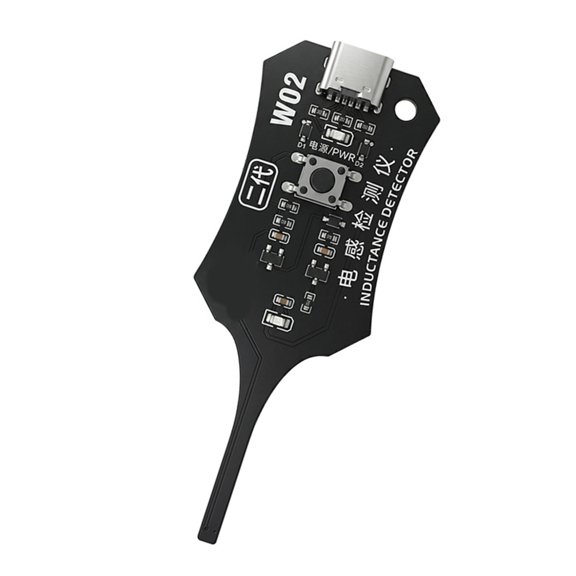 Circuit Board Inductance Device for Phone and PCB Troubleshooting with Probe, Light Cue and Button Control
