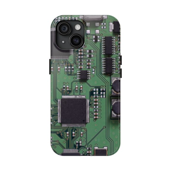 Circuit Board Tough Phone Cases