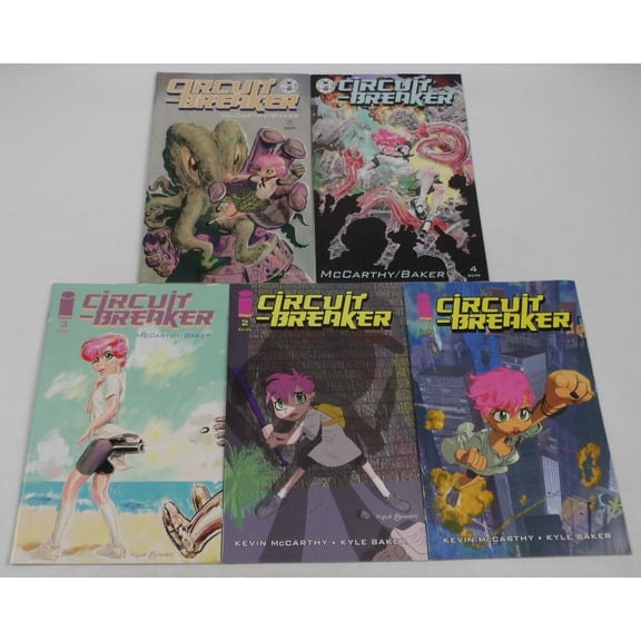 Circuit Breaker #1-5 VF/NM complete series Kyle Baker ; Image
