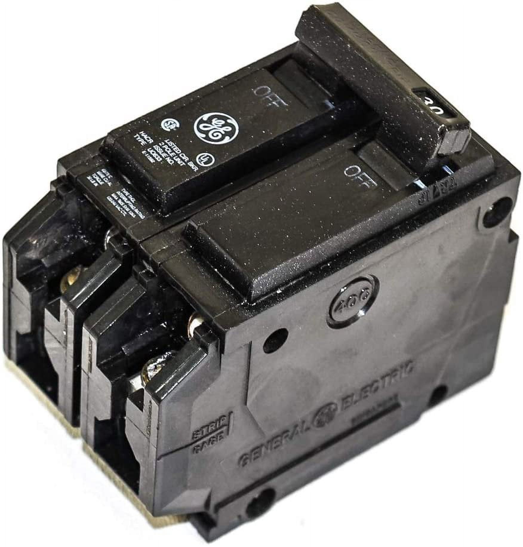 GE Feeder Circuit Breaker THQL Double Pole - 30 Amps 120/240V - 2 Pole