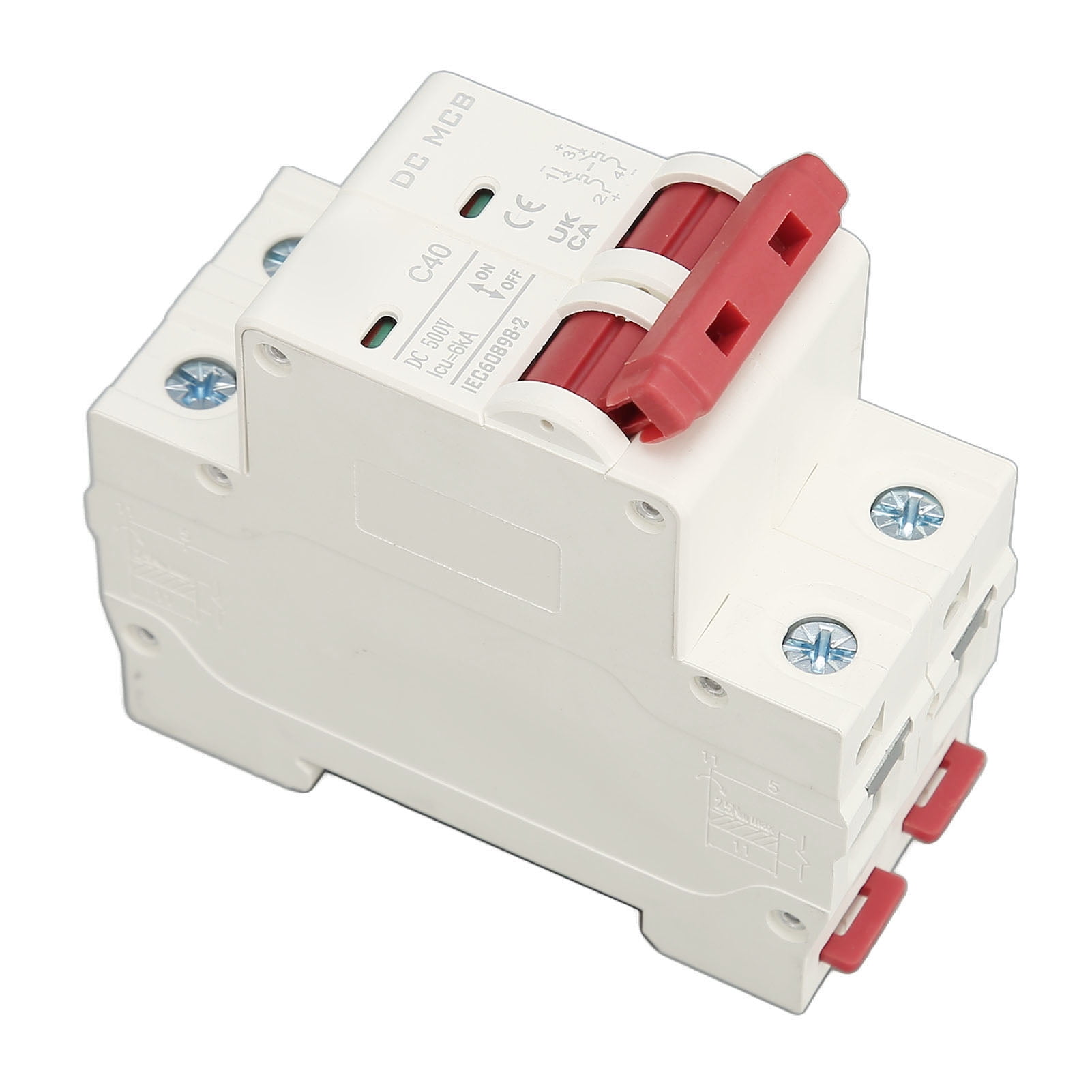 Circuit Breaker, 35mm Installation 6000A Breaking Capacity High Fast