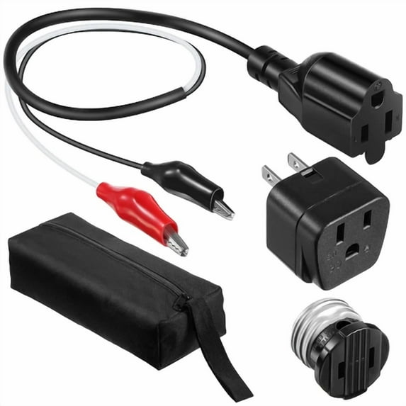Circuit Breaker Finder Adapter Accessory Kit, Circuit Breaker Leads Tester With