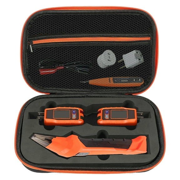 Circuit Breaker Finder Case Portable Receptacle Tester Storage Bag Waterproof Electrical Tools Storage Organizer for Accessories Tool