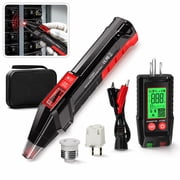 Circuit Breaker Finder with LCD Display,3-in-1 Breaker Finder and GFCI Outlet Tester,Circuit Tester,for Home Workshop
