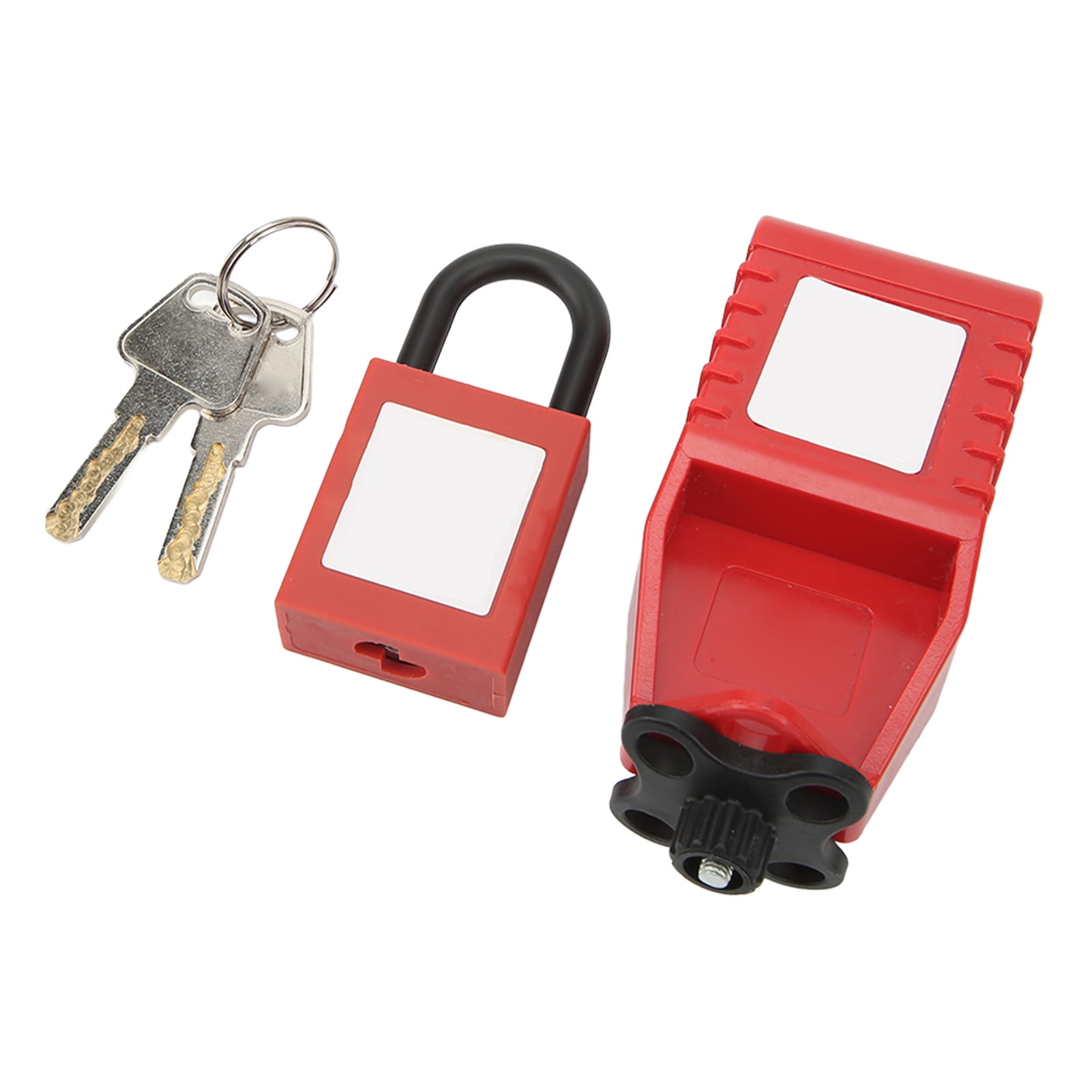 Circuit Breaker Lockout 25mm Nylon Padlock Prevent Electric Shock