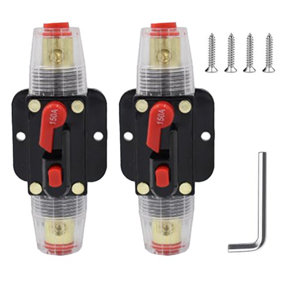 Circuit Breaker Switch For 12 V-24 V System Supports Automatic Reset Waterproof