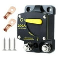 Circuit Breaker with Manual Reset Switch for Solar System12V48V DC