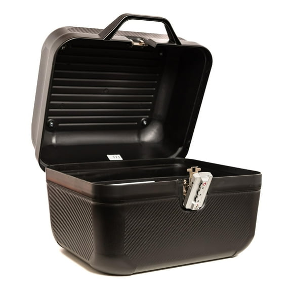 Circuit Equipment – BA002-001 Circuit Smart 28 – 28L Storage with Tubular Side Rack Mount – Lightweight and Functional Motorcycle Case – Black – For Installation on Tubular SF