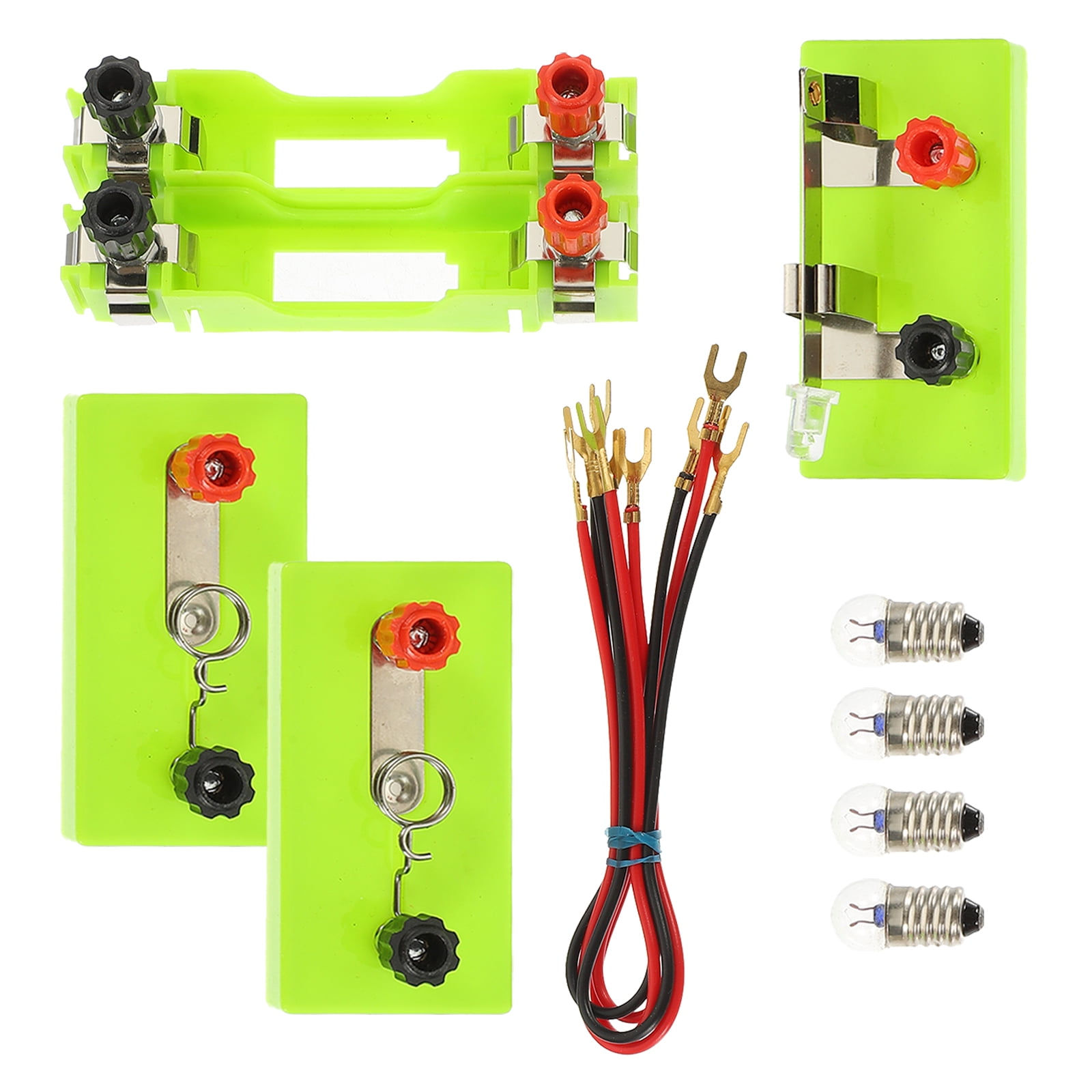 Circuit Experiment Box Electricity Kit Board for Kids Block Equipment
