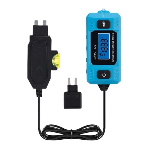 Circuit Fault Probe Tester Automotive Diagnostic Tool 20A 48V with Front LED Illumination LCD Display for Home Garage Repair Workshop Roadside Vehicle