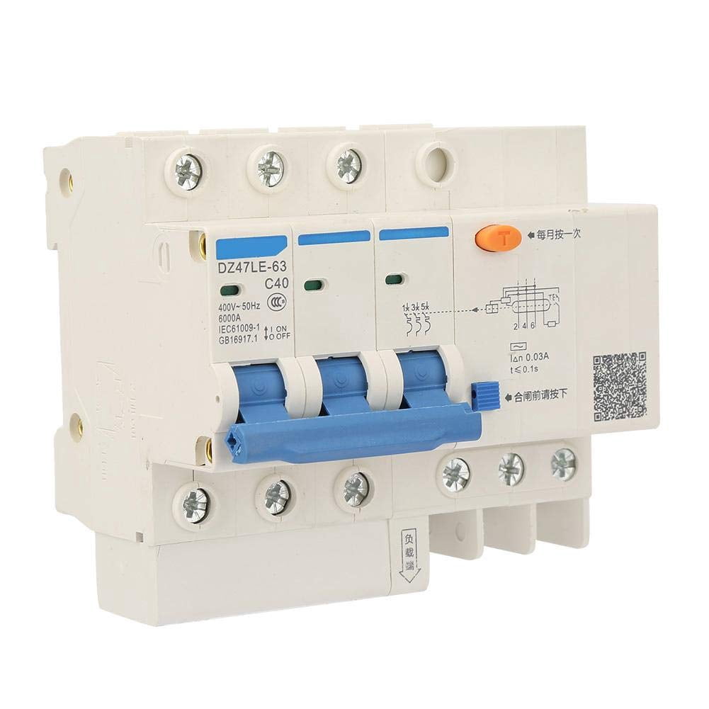 Circuit Leakage Protector, 400V/40A Residual Current Circuit Breaker ...