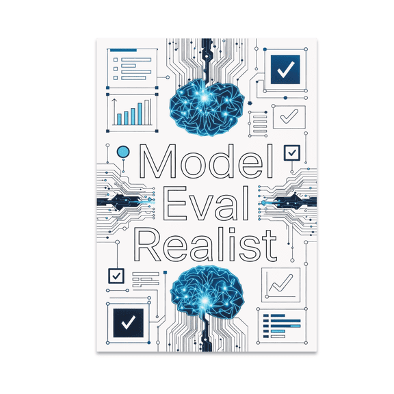 Circuit Minimal Decor - AI Model Evaluation Enthusiast - 13x19 Poster Print