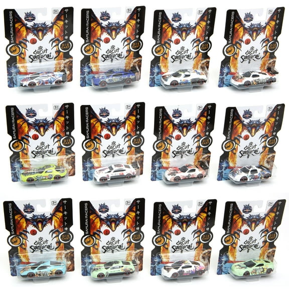 Circuit Samurai Limited Edition Die Cast Metal Race Car Japanese Inspired Toy and Collectible Play Vehicle for Kids and Collectors