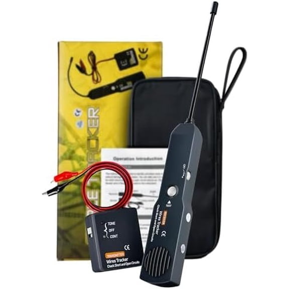 Circuit Tracer, DC 6-42V Automotive Short Circuit Finder, Wire Tracer, Automotive Short and Open Finder Repair Tool EM415PRO