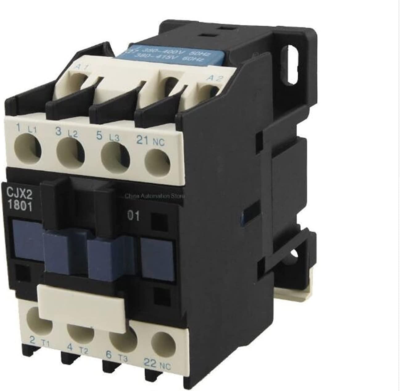 Circuit breaker AC.Contactor motor starter relay CJX2-1801 3 POL + 1NC ...