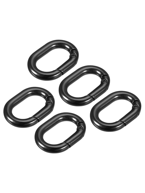 1 Inch Compact Carabiner Clip, Lightweight Aluminum Hook for Keychains and Gear, Durable EDC Carabiner