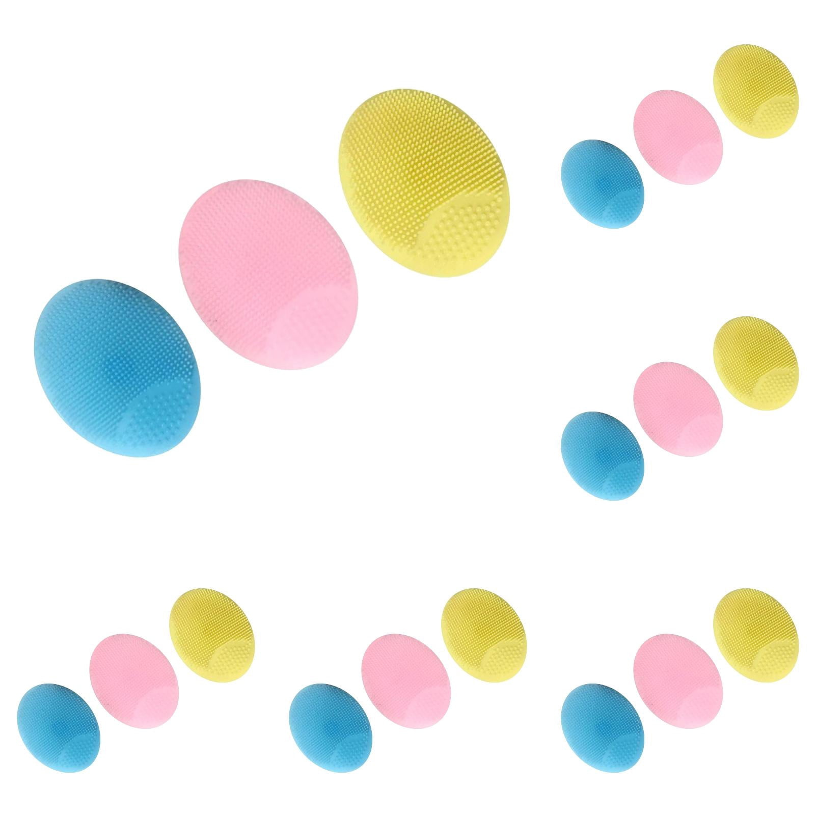 CircuitCraze 3 Pack Silicone Face Scrubbers Exfoliator Brush Facial ...