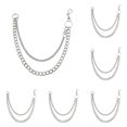 CircuitCraze Hop Pants Chain, Silver Metal Wallet Pocket Chain for Men ...
