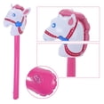 CircuitCraze Horse Inflatable Pool Toy Aquatic Themed Decor Inflate ...