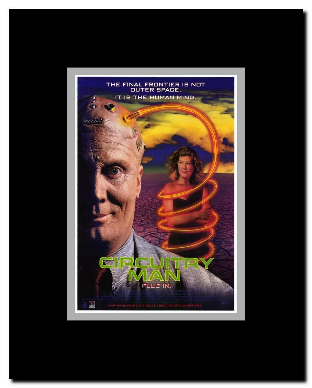 Circuitry Man Framed Movie Poster