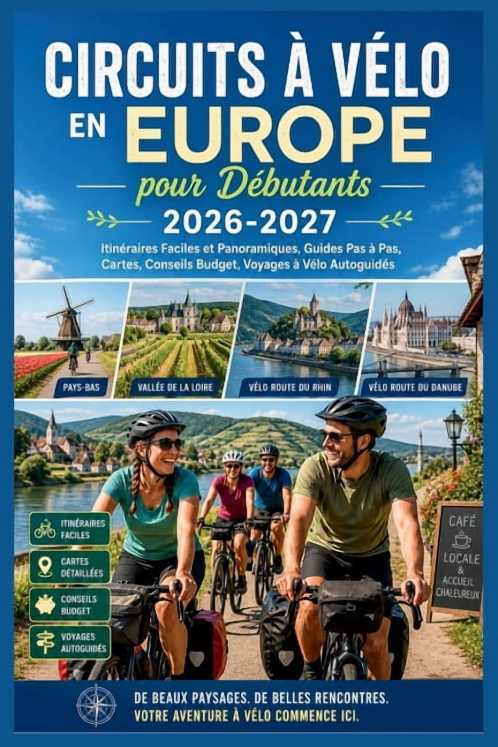 Circuits Ã  VÃ©lo en Europe pour DÃ©butants 2026-2027: ItinÃ©raires Faciles et Panoramiques, Guides Pas Ã  Pas, Cartes, Conse, (Paperback)