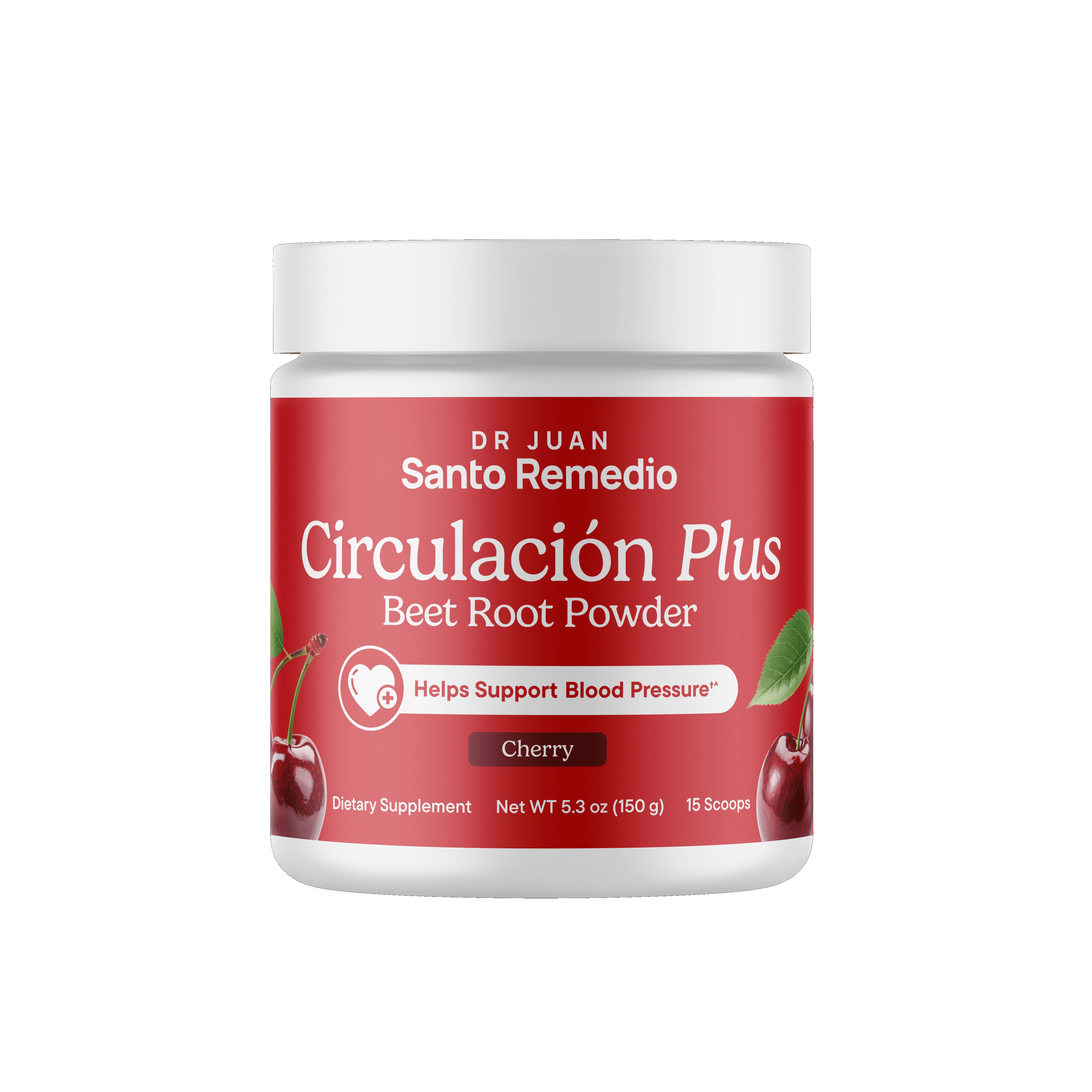 Santo Remedio Circulacion Plus Powder, 15 Servings, Beetroot Supplements