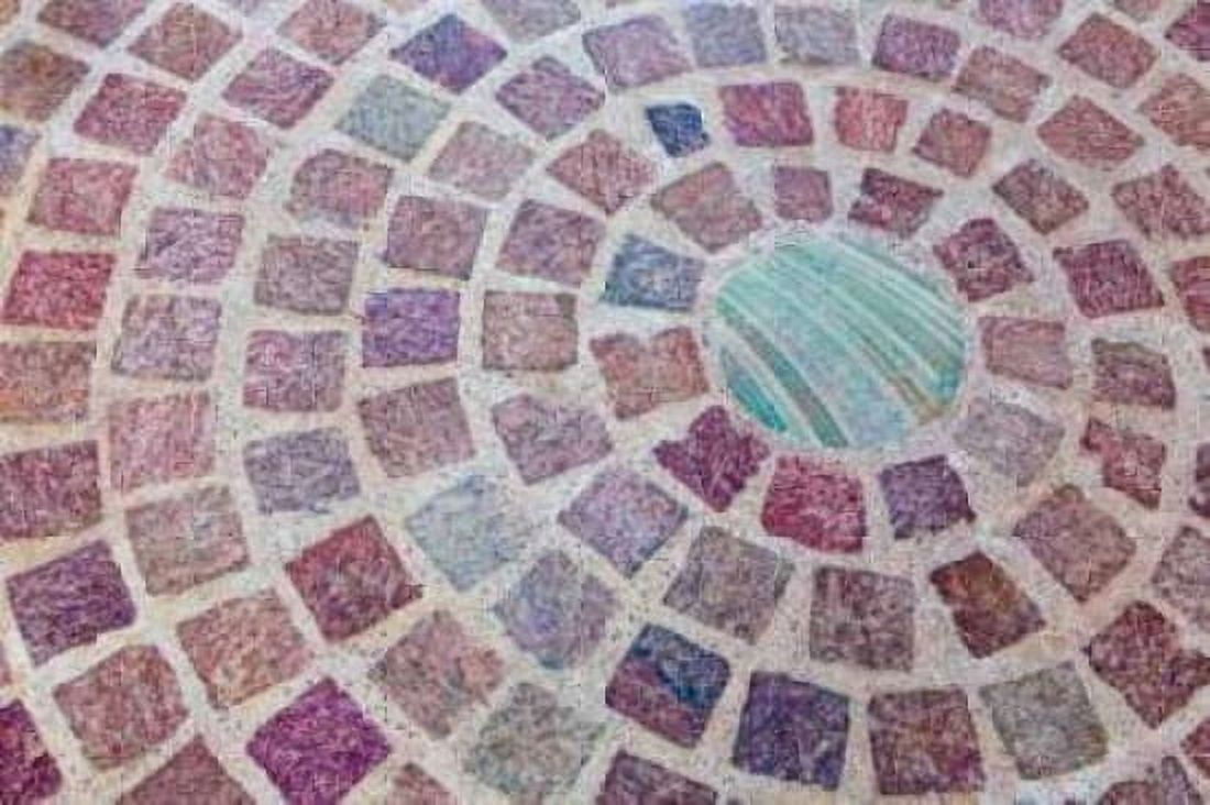 Circular Bricks Canvas Art - Kathy Mahan (24 x 36)