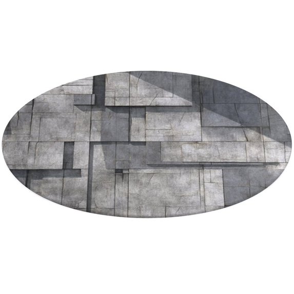 Circular Carpet Floor Mat Colored Grid Geometry Living Room Sofa Room Bed Rug Bedroom Carpets Design Home Decoration Rugs