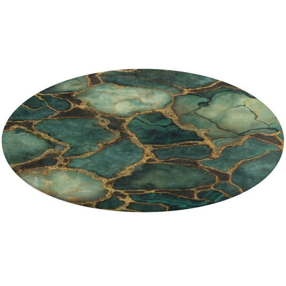 Circular Carpet Floor Mat Marble Texture Living Room Sofa Room Bed Rug Bedroom Carpets Design Home Decoration Rugs