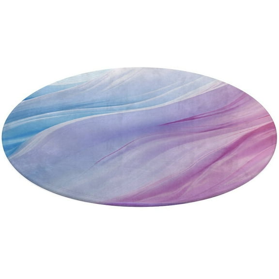 Circular Carpet Floor Mat Purple Marble Living Room Sofa Room Bed Rug Bedroom Carpets Design Home Decoration Rugs