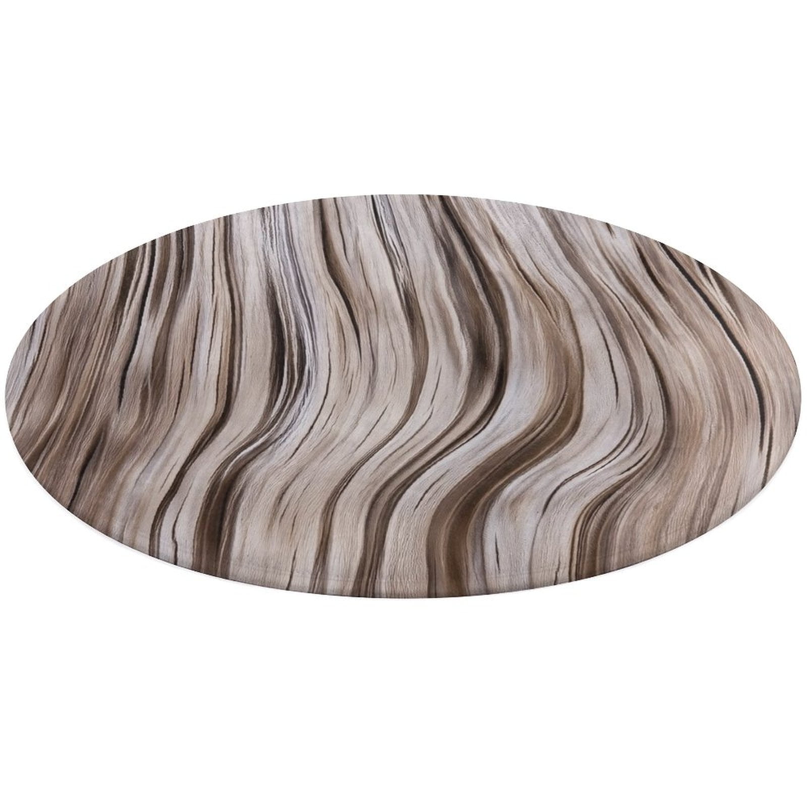 Circular Carpet Floor Mat Wood Grain Texture Living Room Sofa Room Bed ...