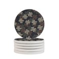 thumbnail image 1 of Circular Drink Coasters Set Camouflage Pattern Beautiful Home Decor Diatomite Heat-Resistant Diatomite Protect Table Countertop, 1 of 7