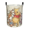 thumbnail image 1 of Circular Hamper with Handles, Winnie The Pooh Laundry Basket Dirty Clothes Storage Basket For Home Bathroom Small, 1 of 1