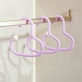 thumbnail image 1 of Circular Hanger, Space-Saving S-Hook for Organizing Hats, Scarves, and Belts on Closet Rods, 1 of 6