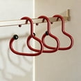 thumbnail image 1 of Circular Hanger, Space-Saving S-Hook for Organizing Hats, Scarves, and Belts on Closet Rods, 1 of 6