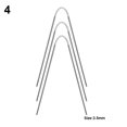thumbnail image 1 of Circular Knit Needles Set Loop Needles Household Diy Knitting Sewing Weaving Project Accessories Stainless Steel 21 To 23cm, 1 of 7