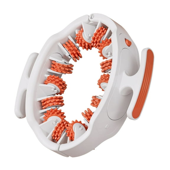 Circular Leg Massager Shaping & Beautifying Legs Rolling for Home, White (1 Piece)