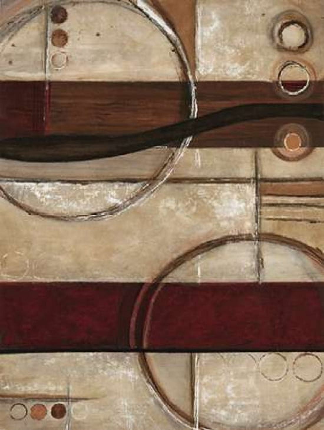 Circular Patterns 1 Canvas Art - Dennis Dascher (22 x 28)