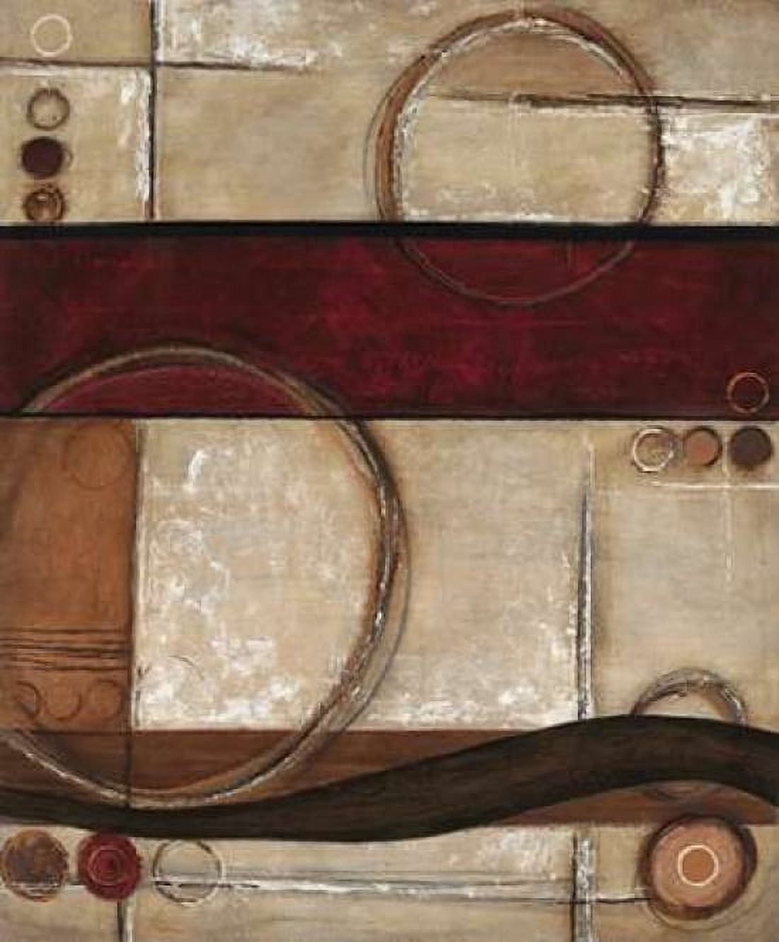 Circular Patterns 2 Canvas Art - Dennis Dascher (20 x 24)