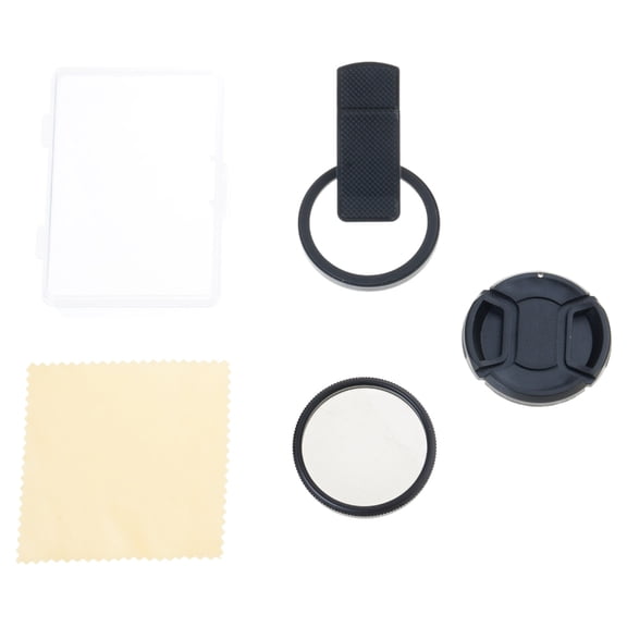 Circular Polarizer Filter with Clip for Phone 16 15 14 and Other Smartphones Clip-On CPL Filter 52mm Camera Lens Filter