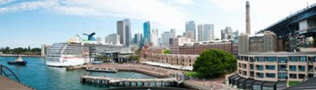 Circular Quay Sydney New South Wales Australia 2012 Canvas Art - Panoramic Images (40 x 12)