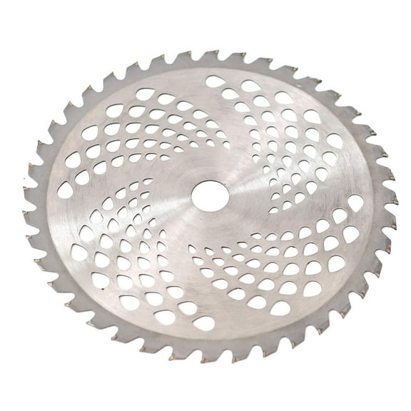 Circular Saw Blade For Brush Cutter, 10 Inch (255Mm) Diameter With 1 Inch (25.4Mm) Arbor, 40 Teeth, For Garden Grass Trimming, Lawn Care, Weed Cutting, Brush Removal