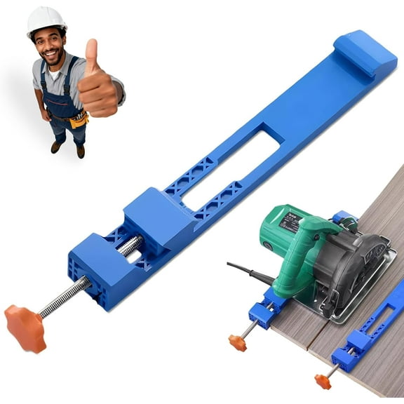 Circular Saw Guide, Adjustable Cutting Machine Base Guide,New Electric Circular Saw Milling Positioning Clamp, For Professionals and Diy Enthusiasts