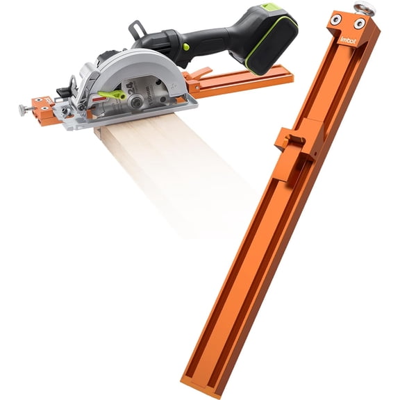 Circular Saw Guide Rail For 12-Inch Saw BenchesPrecision Aluminum Alloy Adjustable Cutting Machine Base Guide For Woodworking,Adjustable From 0 To 380mmCutting Tool For Fast Shearing